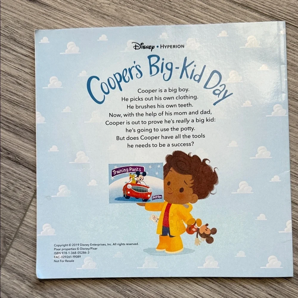 Kids Book - Cooper's Big-Kid Day